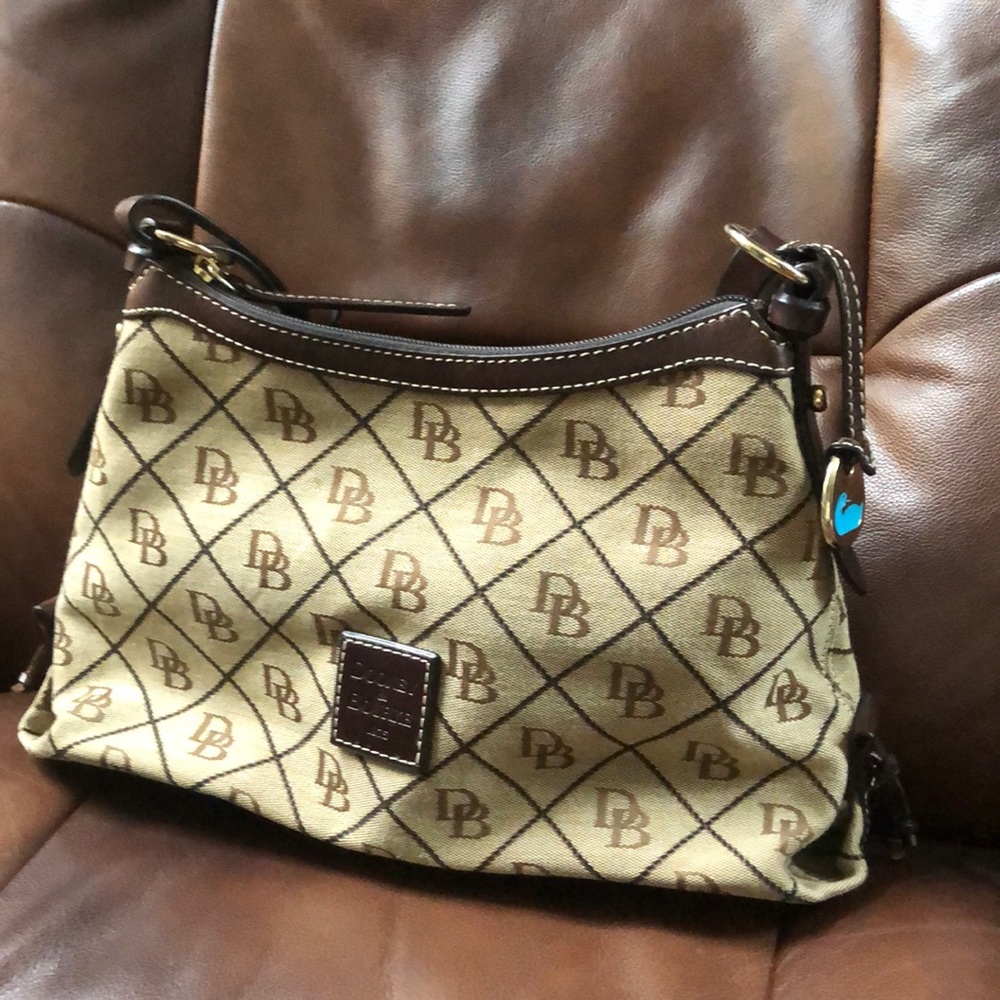 Dooney & Bourke Signature Americana Hobo